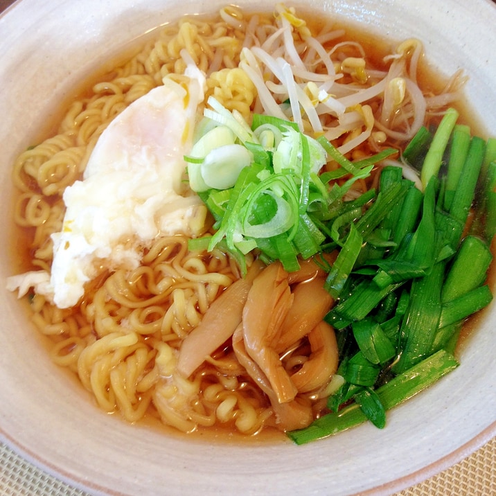 野菜たっぷり☆マルちゃん正麺醤油味